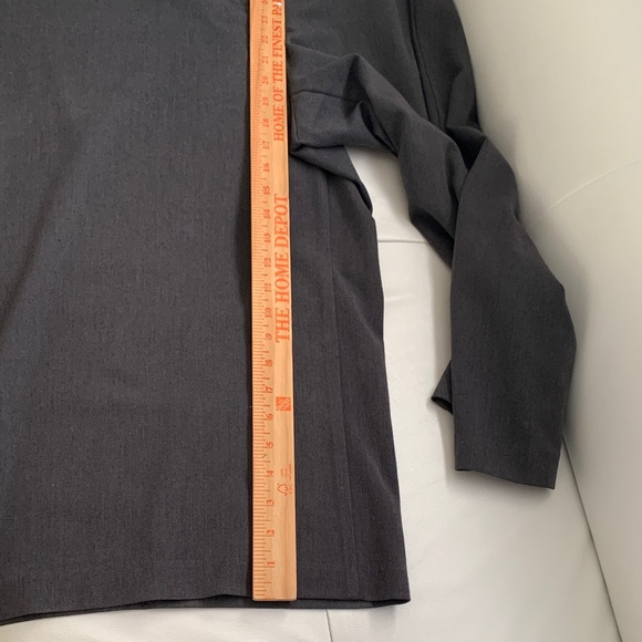 Investments Women Gray Wide-Leg Crop Trousers Size 14 - Picture 5 of 10